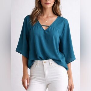 Guess by Marciano Teal Women's Blouse